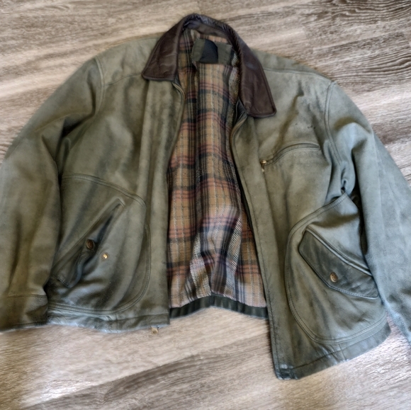 St John's Bay 2 XL leather jacket XXL - Picture 1 of 7